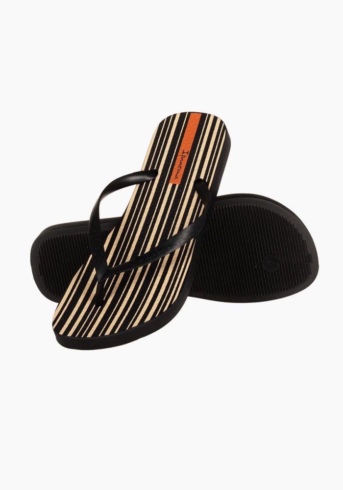 Ipanema γυναικείες σαγιονάρες με δίχαλο 004.780-24365-P ΜΑΥΡΟ