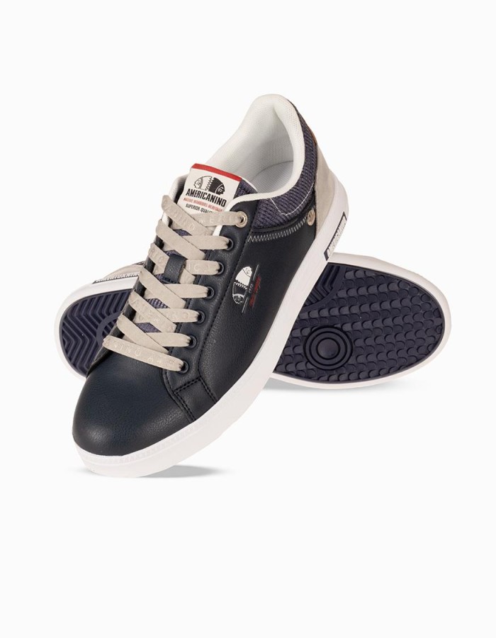 AMERICANINO Ανδρικά sneakers ΜΠΛΕ