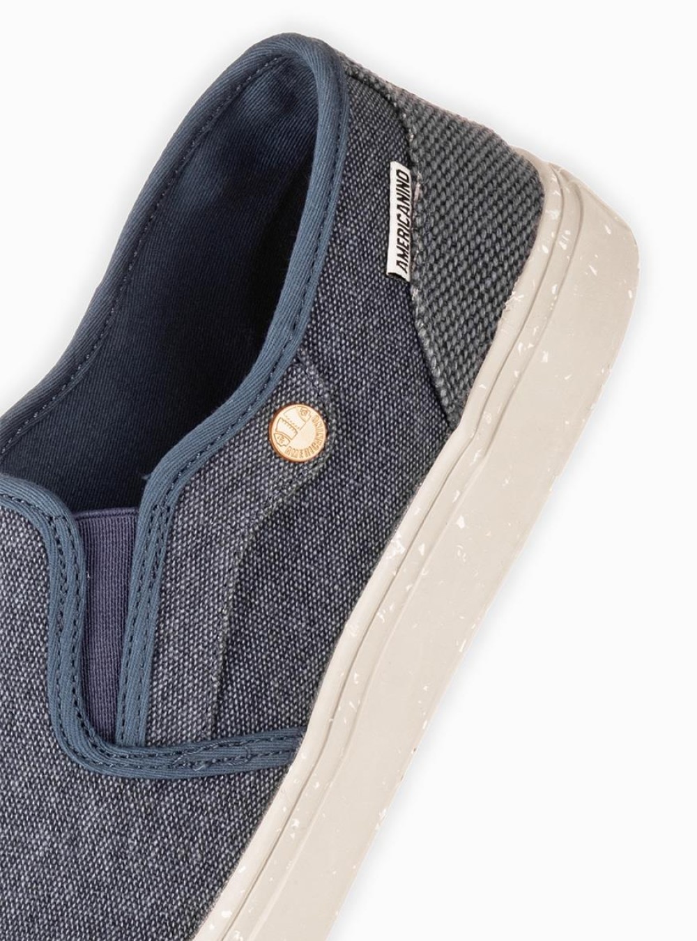 AMERICANINO casual slip-on ΜΠΛΕ AMERICANINO casual slip-on ΜΠΛΕ