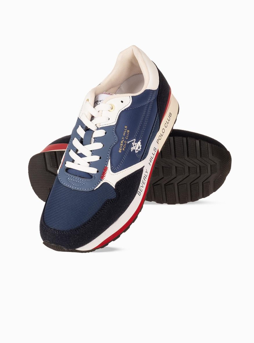 Beverly Hills Polo Club Ανδρικά sneakers ΜΠΛΕ Beverly Hills Polo Club Ανδρικά sneakers ΜΠΛΕ