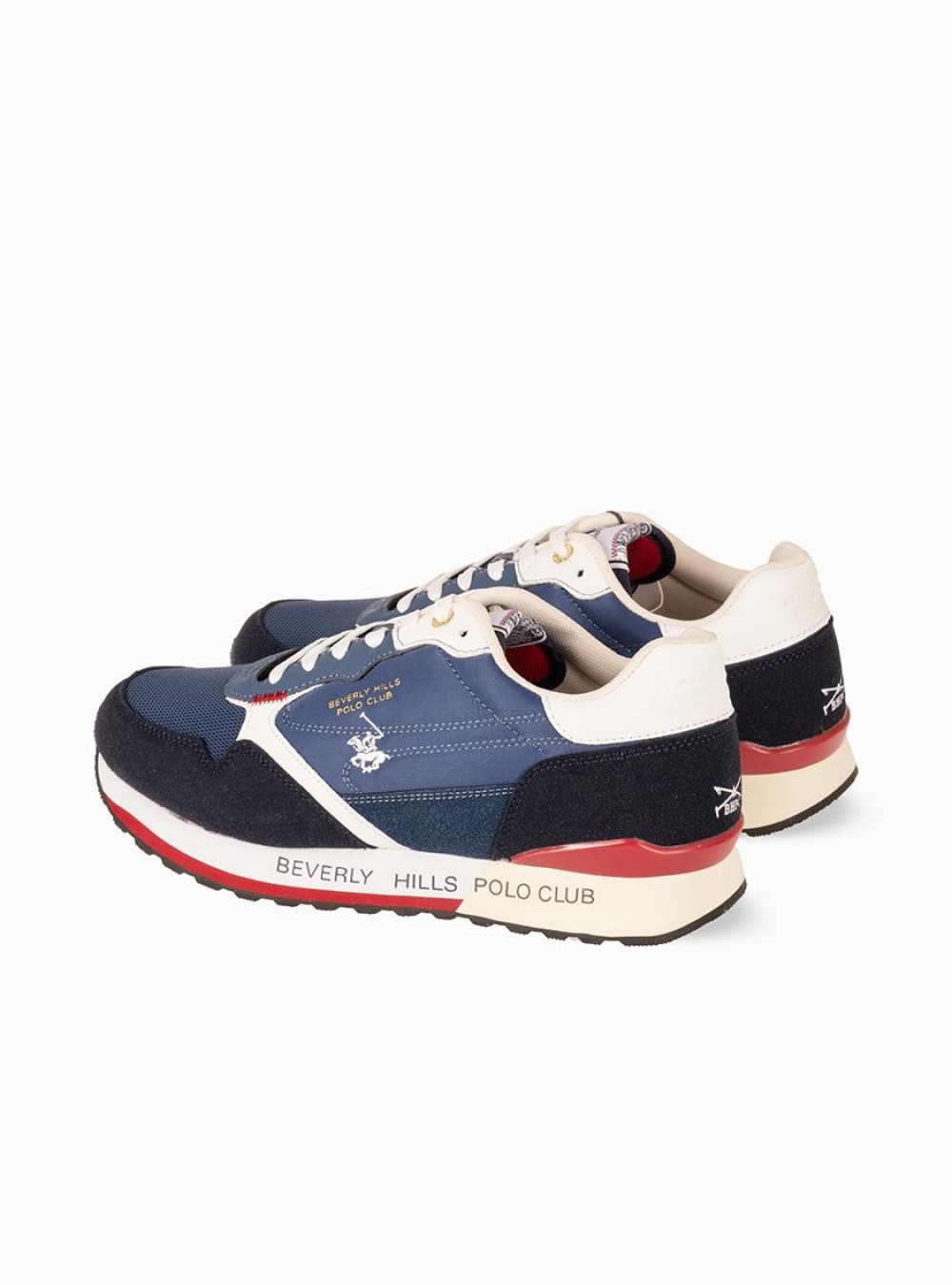 Beverly Hills Polo Club Ανδρικά sneakers ΜΠΛΕ Beverly Hills Polo Club Ανδρικά sneakers ΜΠΛΕ