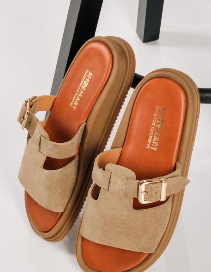 Flatforms με φαρδιά φάσα ΠΟΥΡΟ