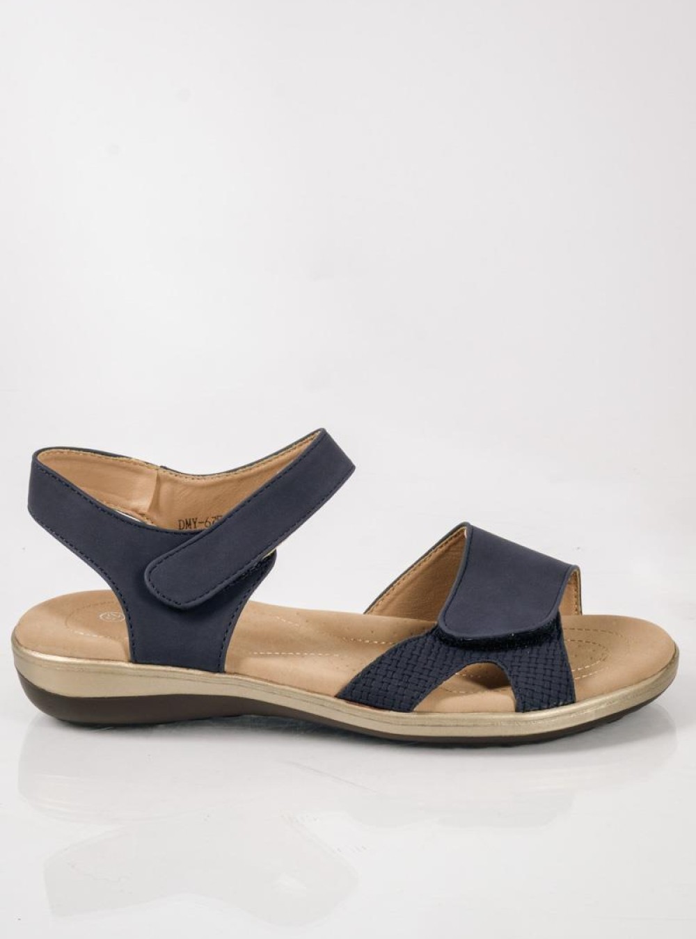 Comfort πέδιλο με ρυθμιζόμενα λουριά ΜΠΛΕ Comfort πέδιλο με ρυθμιζόμενα λουριά ΜΠΛΕ