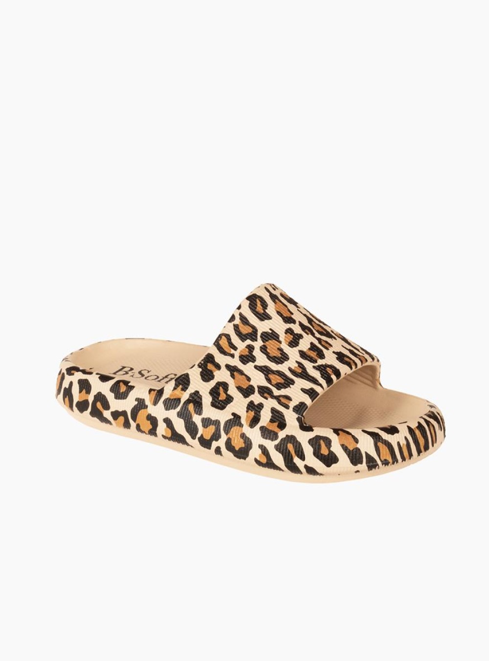 B-SOFT γυναικείες animal-print σαγιονάρες ΜΠΕΖ B-SOFT γυναικείες animal-print σαγιονάρες ΜΠΕΖ