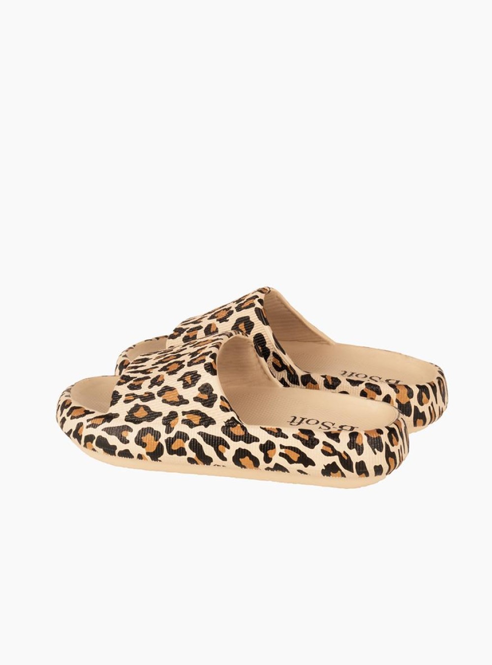 B-SOFT γυναικείες animal-print σαγιονάρες ΜΠΕΖ B-SOFT γυναικείες animal-print σαγιονάρες ΜΠΕΖ
