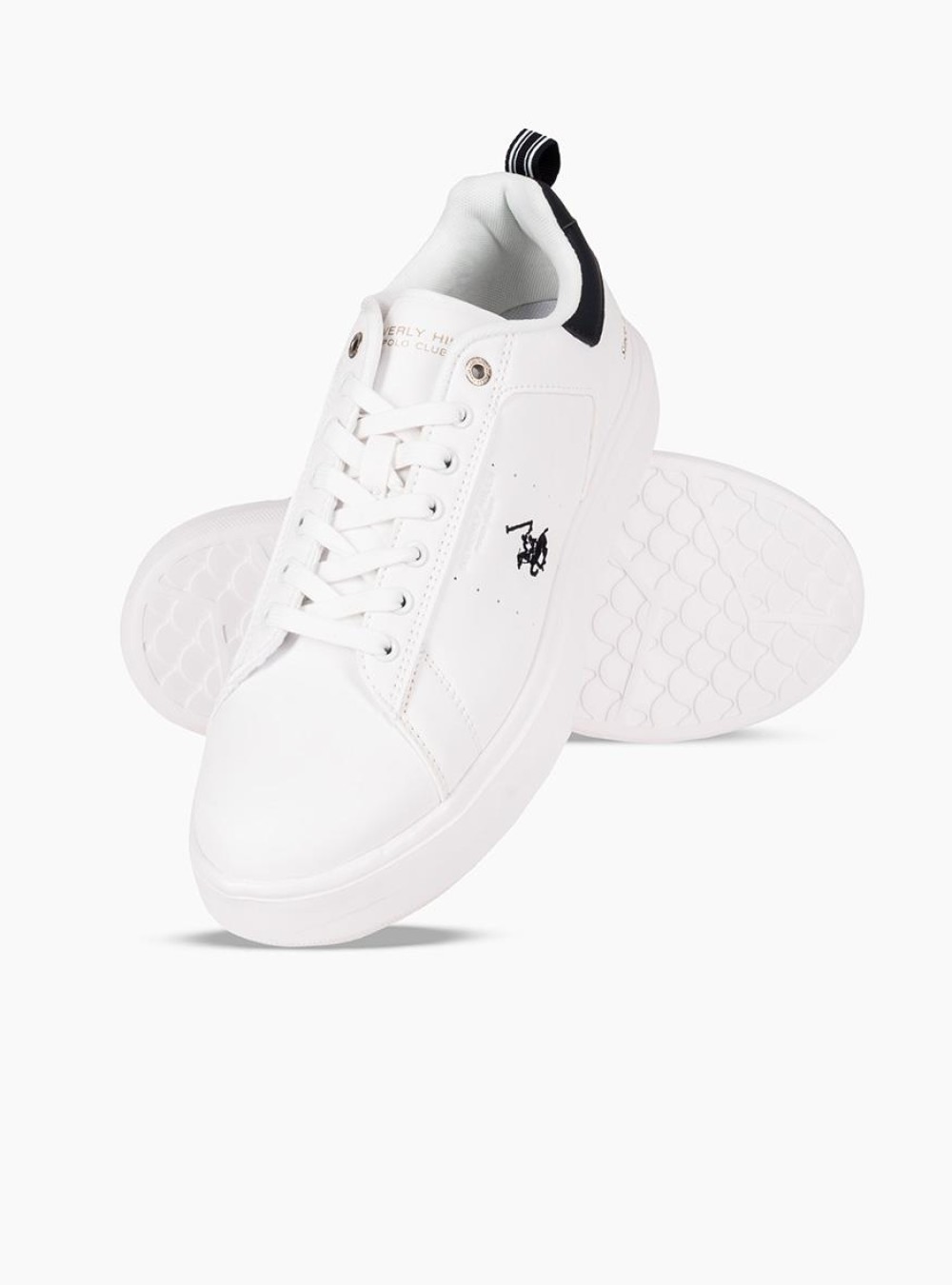 Beverly Hills Polo Club Ανδρικά sneakers ΑΣΠΡΟ Beverly Hills Polo Club Ανδρικά sneakers ΑΣΠΡΟ