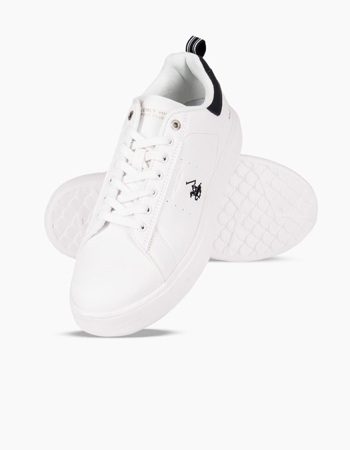 Beverly Hills Polo Club Ανδρικά sneakers ΑΣΠΡΟ