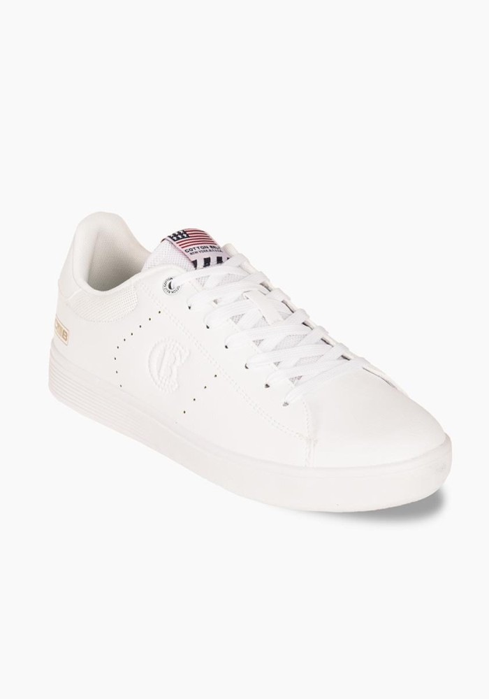 COTTON BELT Ανδρικό sneaker ΑΣΠΡΟ