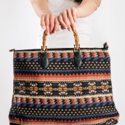 Τσάντα χειρός boho style ΜΑΥΡΟ Τσάντα χειρός boho style ΜΑΥΡΟ