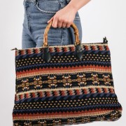 Τσάντα χειρός boho style ΜΑΥΡΟ Τσάντα χειρός boho style ΜΑΥΡΟ