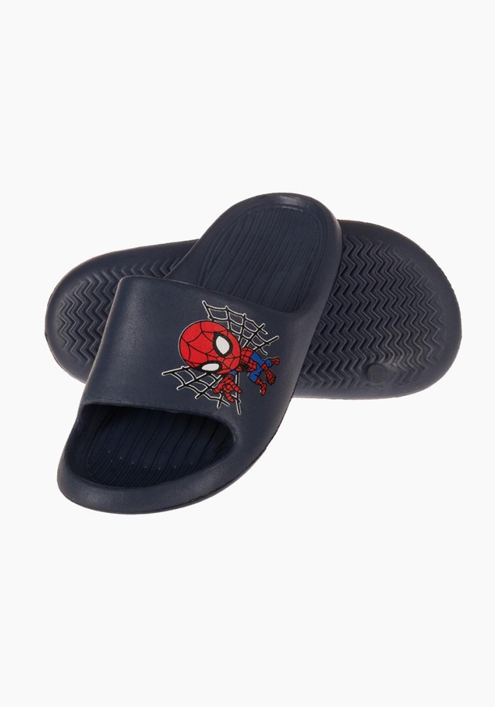 Cubanitas Σαγιονάρες για αγόρια με φάσα SPIDERMAN ΜΠΛΕ