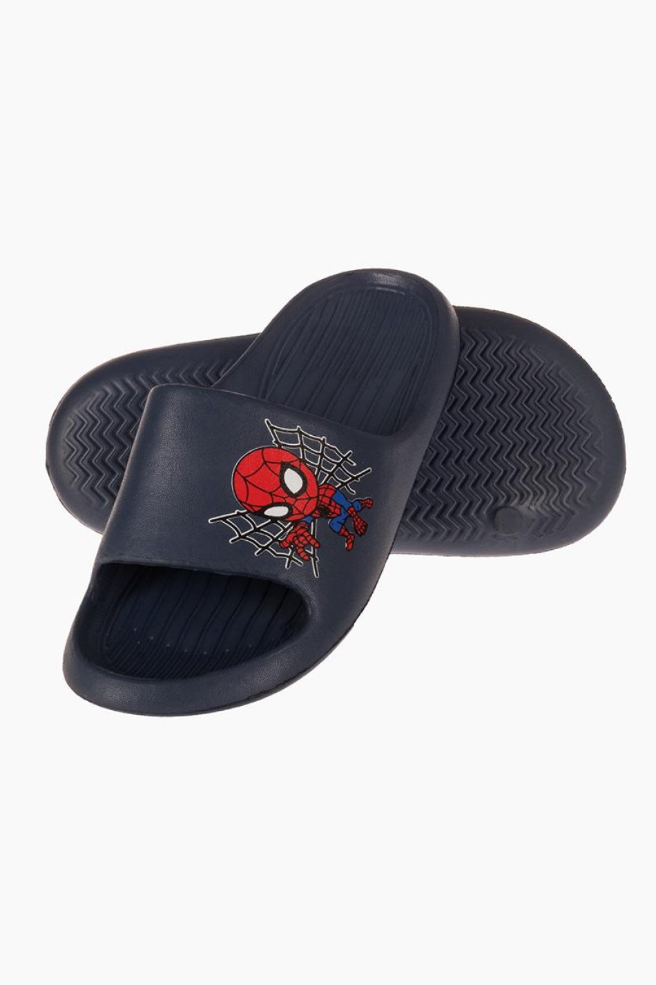 Cubanitas Σαγιονάρες για αγόρια με φάσα SPIDERMAN ΜΠΛΕ