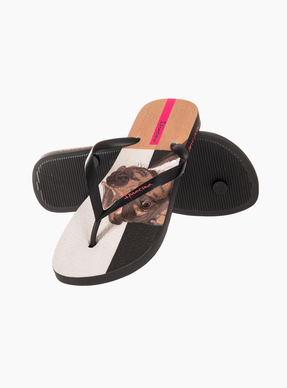 Ipanema Γυναικείες σαγιονάρες με δίχαλο ΜΑΥΡΟ Ipanema Γυναικείες σαγιονάρες με δίχαλο ΜΑΥΡΟ