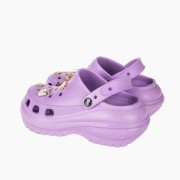ADAMS Γυναικεία σαμπώ με charms ΜΩΒ ADAMS Γυναικεία σαμπώ με charms ΜΩΒ