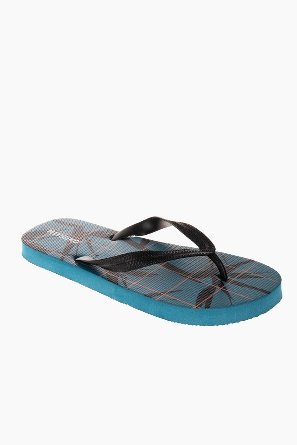 MITSUKO Ανδρική σαγιονάρα με δίχαλο TROPICAL ΜΠΛΕ