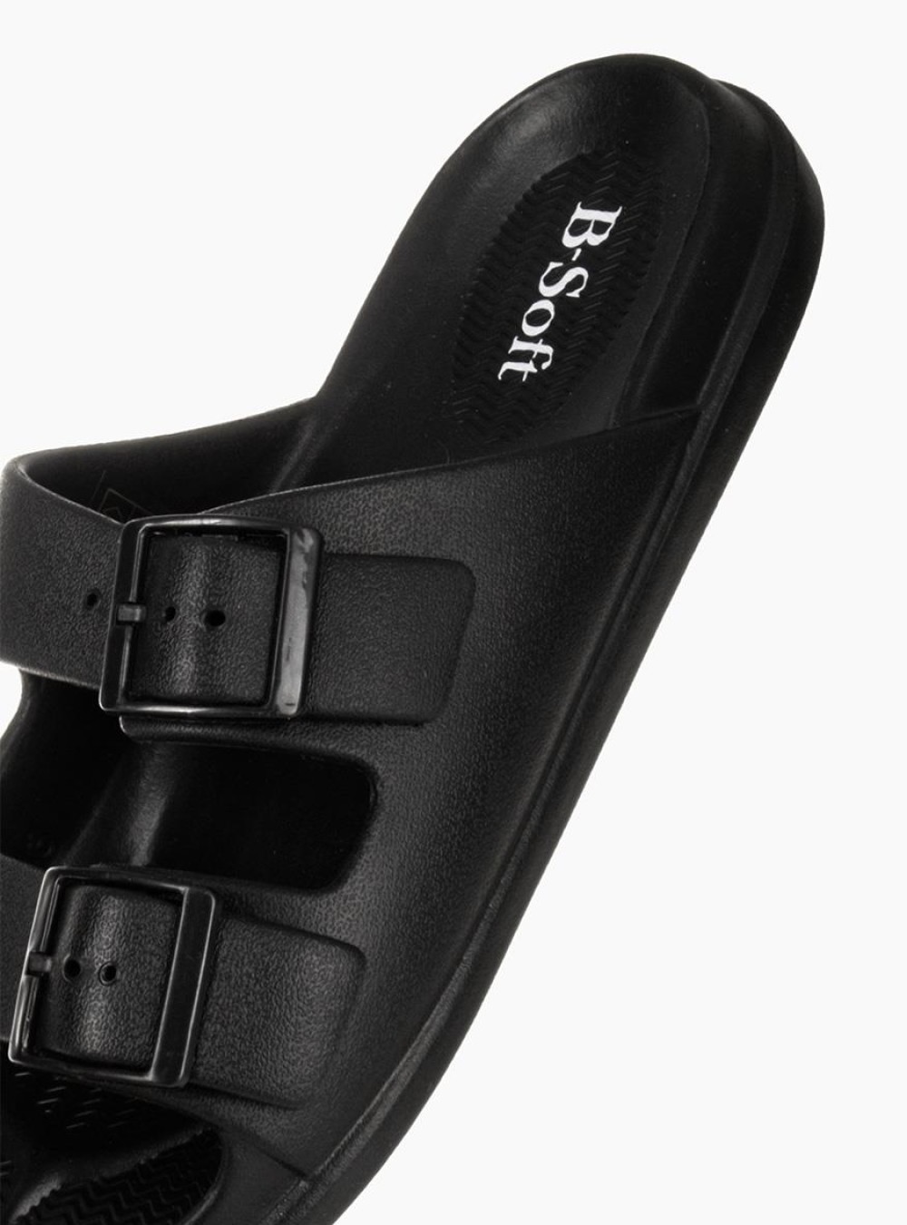 B-SOFT Ανδρικές σαγιονάρες με δυο φάσες ΜΑΥΡΟ B-SOFT Ανδρικές σαγιονάρες με δυο φάσες ΜΑΥΡΟ
