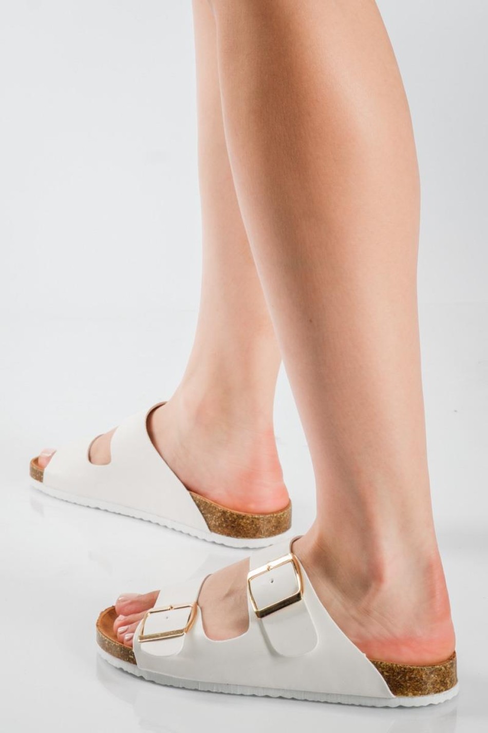 Fussbett flatform πέδιλα με ρυθμιζόμενες φάσες ΑΣΠΡΟ Fussbett flatform πέδιλα με ρυθμιζόμενες φάσες ΑΣΠΡΟ