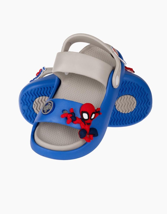 Πέδιλα θαλάσσης για αγόρια με διακοσμητικά SPIDERMAN ΜΠΛΕ ΡΟΥΑ
