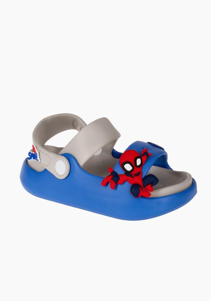 Πέδιλα θαλάσσης για αγόρια με διακοσμητικά SPIDERMAN ΜΠΛΕ ΡΟΥΑ