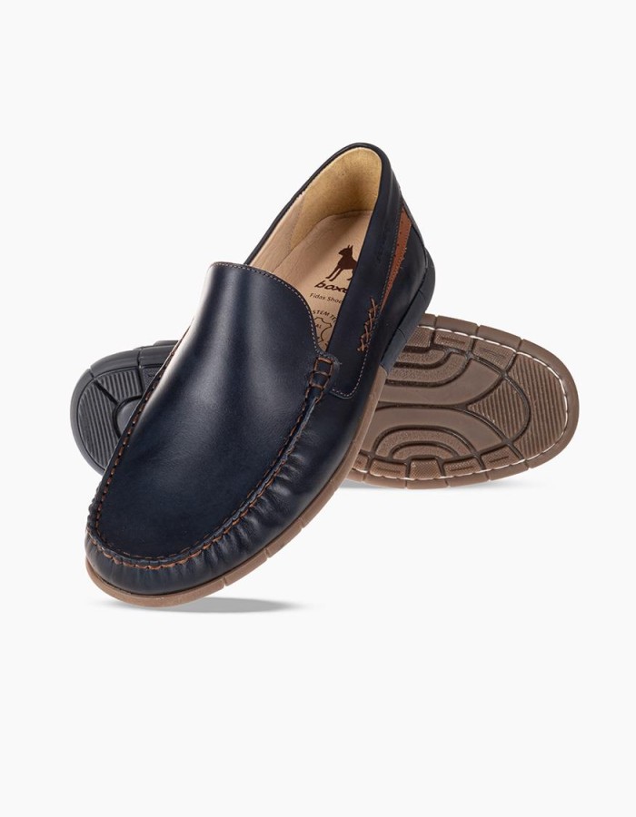 BOXER Ανδρικό comfort παντοφλέ ΜΠΛΕ
