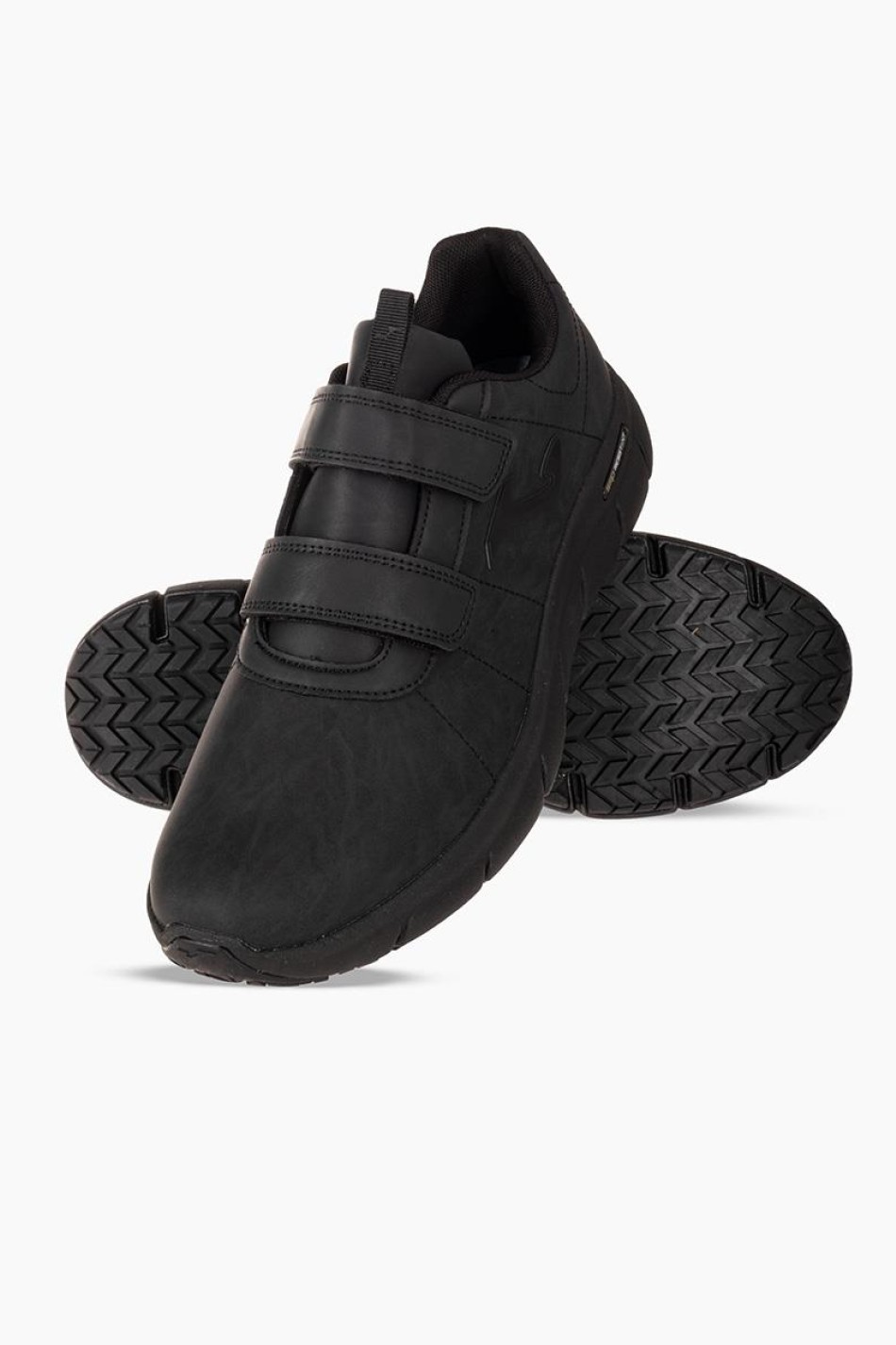 JOMA Ανδρικά αθλητικά με velcro με memory foam ΜΑΥΡΟ