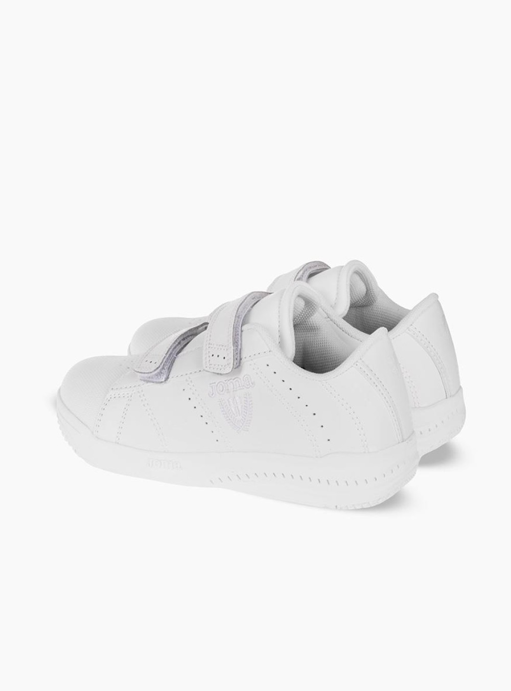 JOMA Παιδικά αθλητικά με δερμάτινο πάτο και velcro ΑΣΠΡΟ