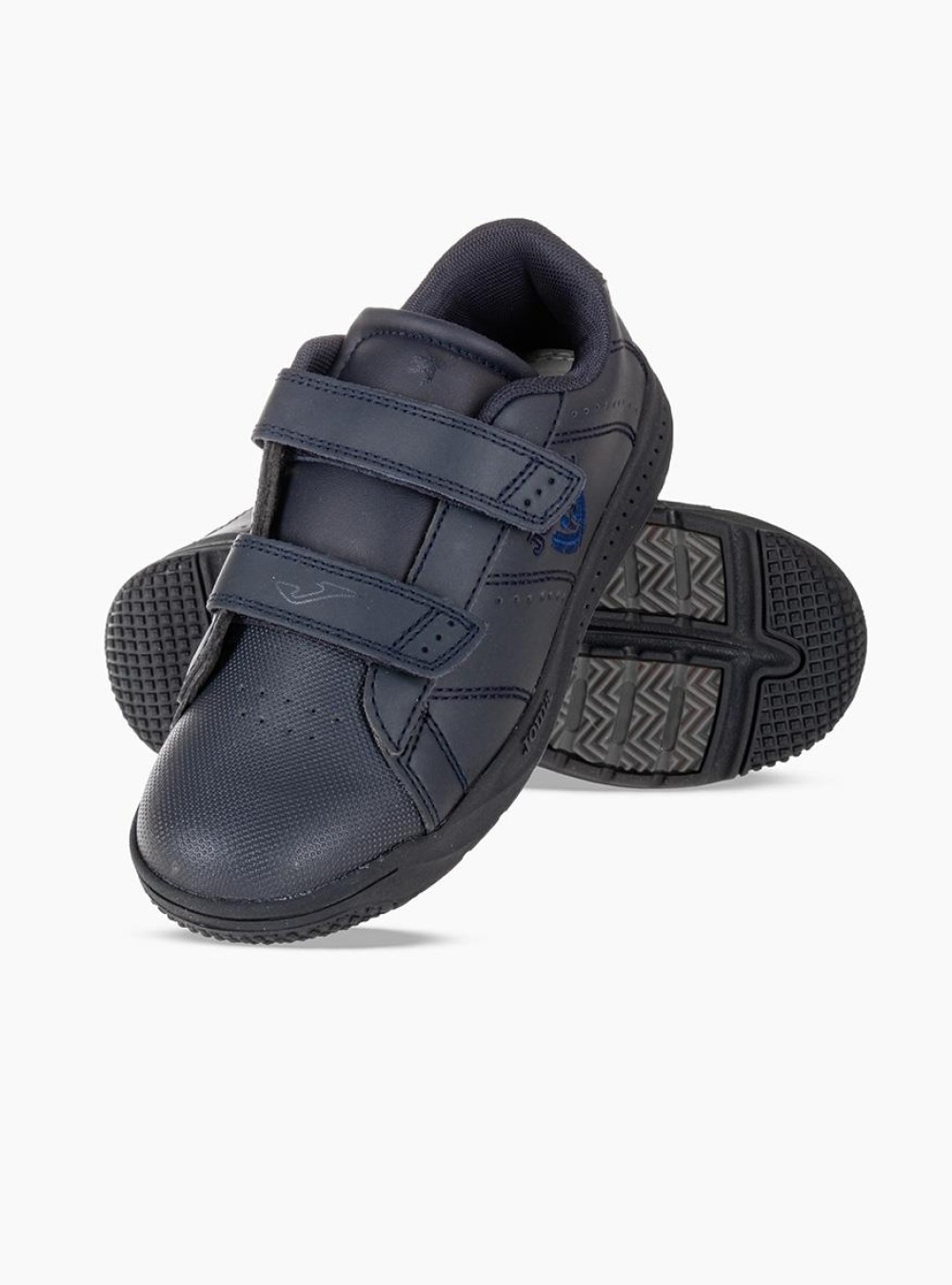 JOMA Παιδικά αθλητικά με δερμάτινο πάτο και velcro ΜΠΛΕ JOMA Παιδικά αθλητικά με δερμάτινο πάτο και velcro ΜΠΛΕ