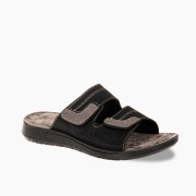 B-SOFT Ανδρικές παντόφλες με velcro ΜΑΥΡΟ B-SOFT Ανδρικές παντόφλες με velcro ΜΑΥΡΟ