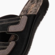 B-SOFT Ανδρικές παντόφλες με velcro ΜΑΥΡΟ B-SOFT Ανδρικές παντόφλες με velcro ΜΑΥΡΟ