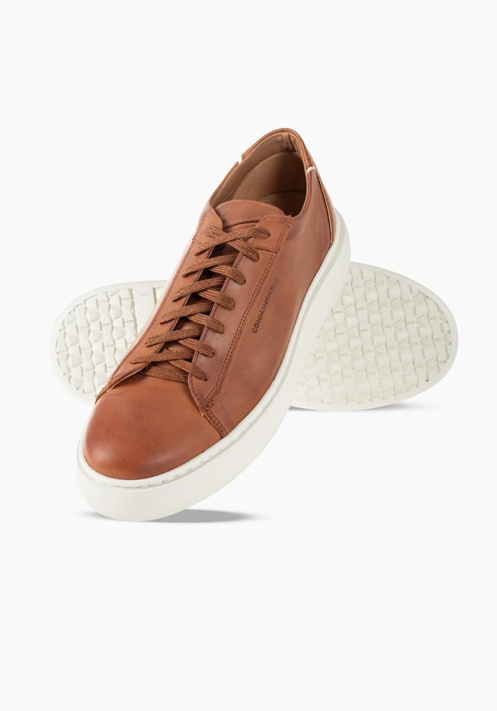 COMMANCHERO Ανδρικά δερμάτινα sneakers ΤΑΜΠΑ