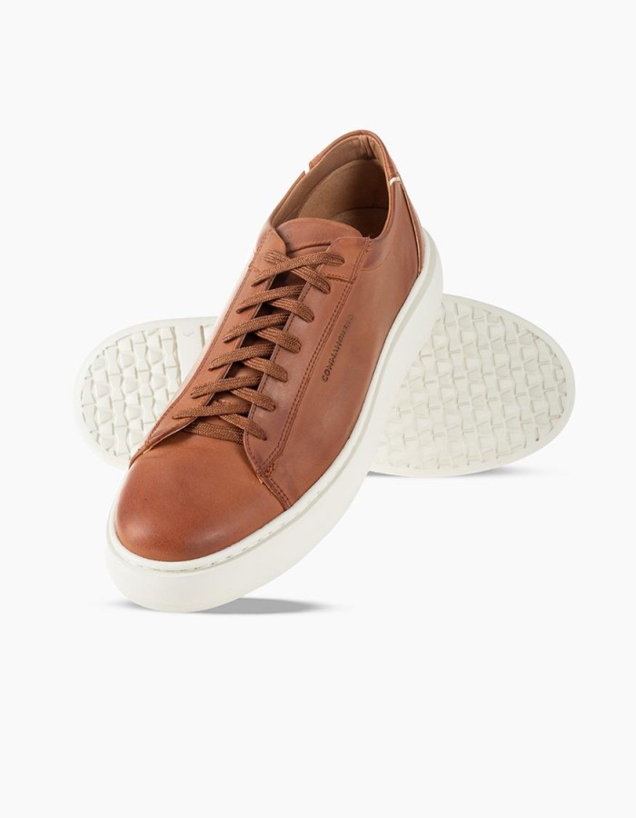 COMMANCHERO Ανδρικά δερμάτινα sneakers ΤΑΜΠΑ