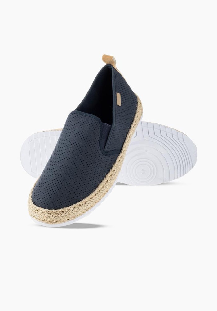 Ανδρικές slip-on εσπαντρίγιες ΜΠΛΕ