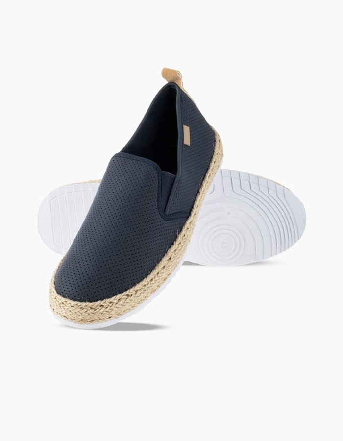 Ανδρικές slip-on εσπαντρίγιες ΜΠΛΕ