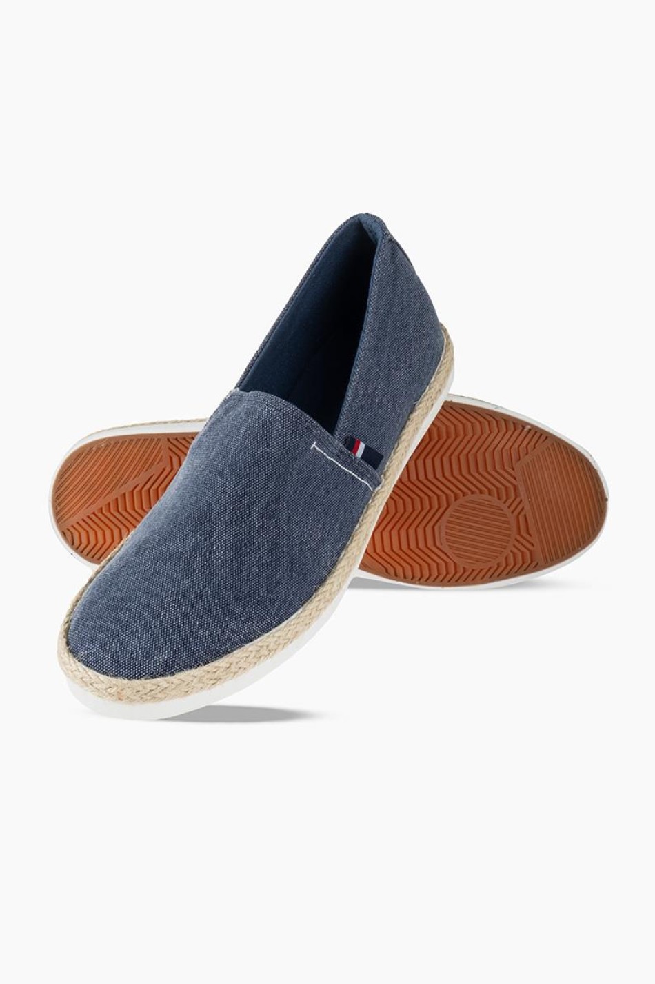 Ανδρικές slip-on εσπαντρίγιες ΜΠΛΕ