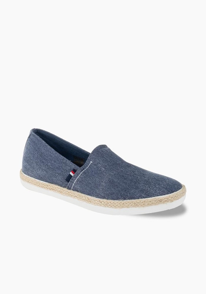 Ανδρικές slip-on εσπαντρίγιες ΜΠΛΕ