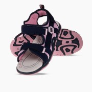 Πέδιλα για κορίτσια με velcro ΜΠΛΕ/ΡΟΖ Πέδιλα για κορίτσια με velcro ΜΠΛΕ/ΡΟΖ