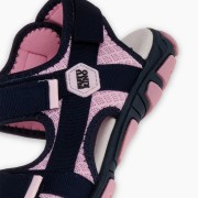 Πέδιλα για κορίτσια με velcro ΜΠΛΕ/ΡΟΖ Πέδιλα για κορίτσια με velcro ΜΠΛΕ/ΡΟΖ
