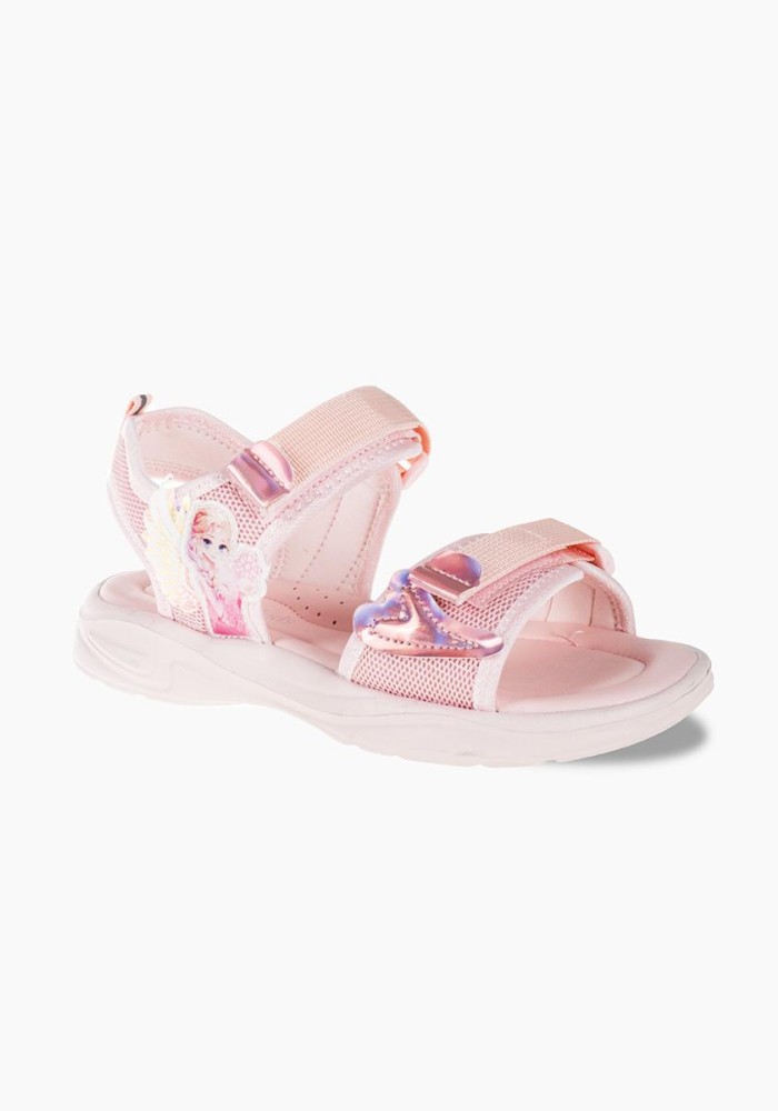 Πέδιλα για κορίτσια με velcro ΡΟΖ