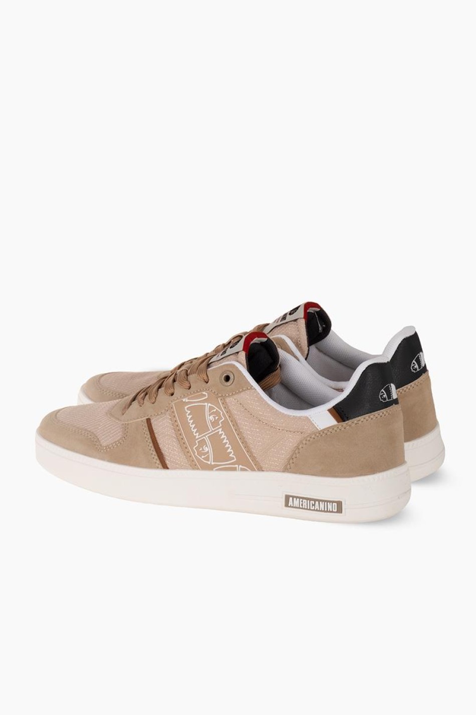 AMERICANINO Ανδρικό sneaker ΜΠΕΖ AMERICANINO Ανδρικό sneaker ΜΠΕΖ