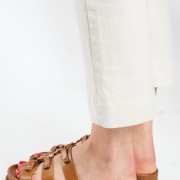 Flatforms με ιδιαίτερη φάσα με τριπλά λουράκια ΤΑΜΠΑ Flatforms με ιδιαίτερη φάσα με τριπλά λουράκια ΤΑΜΠΑ