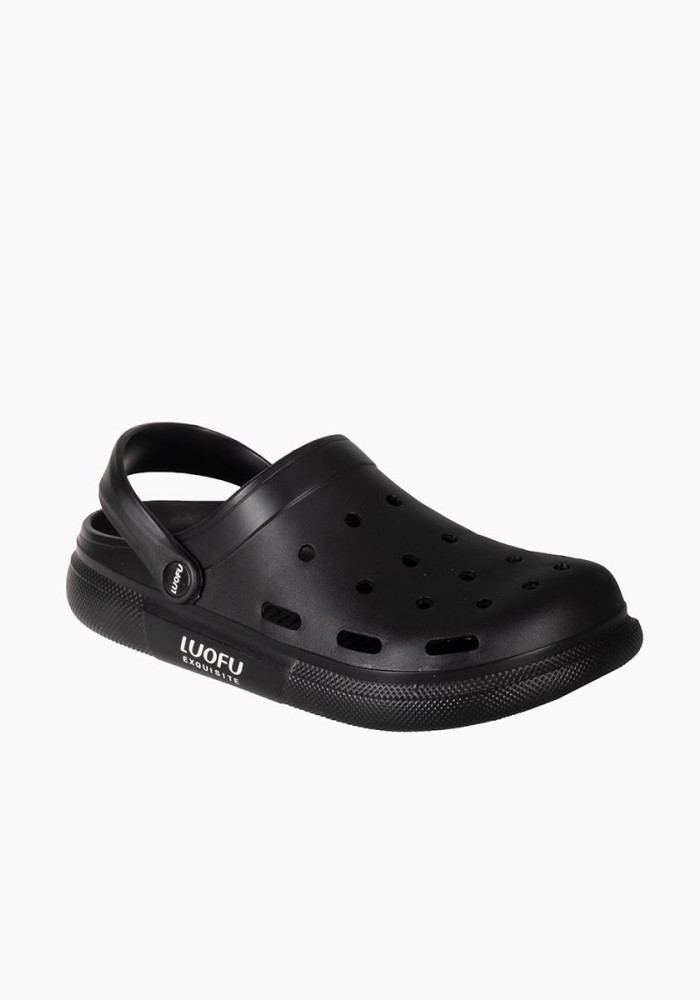 LUOFO ανδρικά clogs θαλάσσης ΜΑΥΡΟ