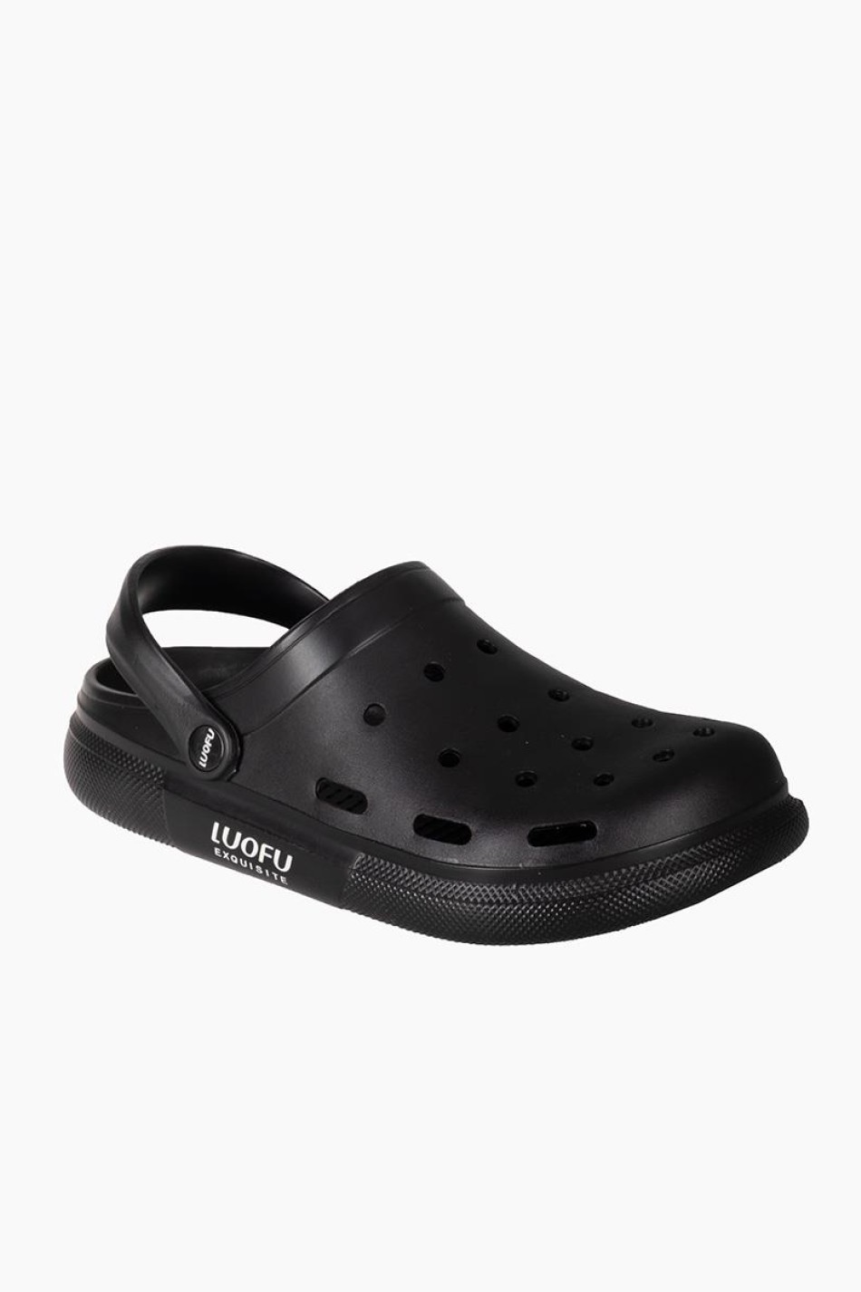 LUOFO ανδρικά clogs θαλάσσης ΜΑΥΡΟ