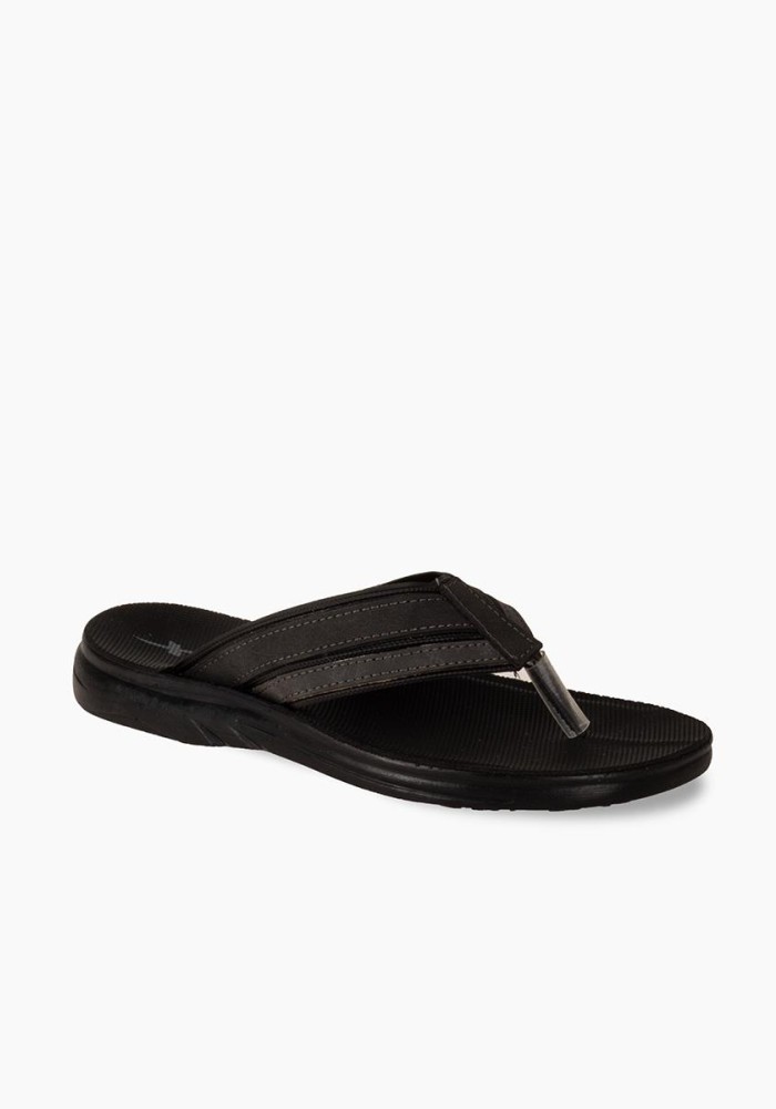 X-Feet Ανδρική σαγιονάρα με δίχαλο ΜΑΥΡΟ/ΓΚΡΙ