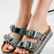 Fussbett flatforms με δυο ρυθμιζόμενες φάσες και διακοσμητικές πέτρες ΜΑΥΡΟ Fussbett flatforms με δυο ρυθμιζόμενες φάσες και διακοσμητικές πέτρες ΜΑΥΡΟ