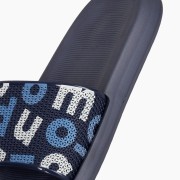 Ανδρικές σαγιονάρες με μαλακή φάσα και σχέδια ΜΠΛΕ Ανδρικές σαγιονάρες με μαλακή φάσα και σχέδια ΜΠΛΕ