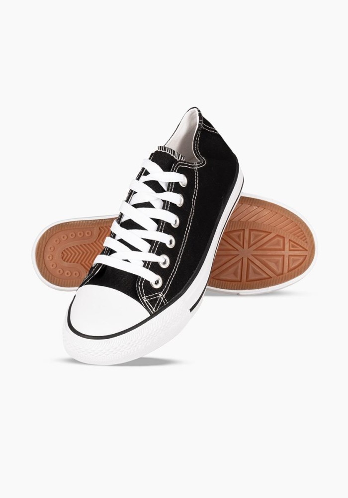 Sneakers πάνινα 330.9182(607)-F ΜΑΥΡΟ