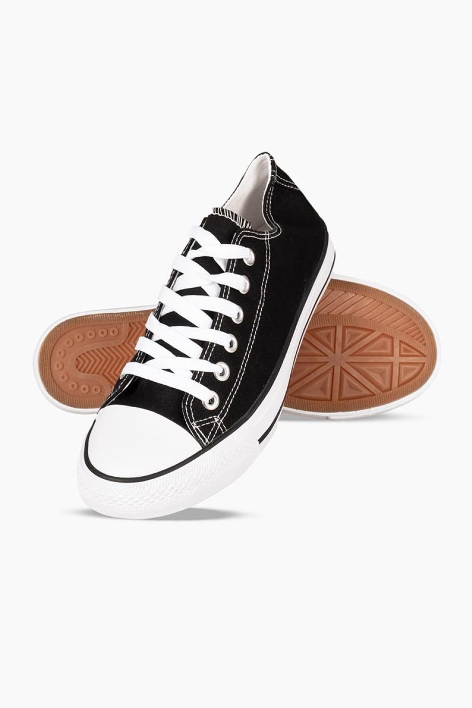 Sneakers πάνινα 330.9182(607)-F ΜΑΥΡΟ