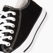 Sneakers πάνινα 330.9182(607)-F ΜΑΥΡΟ