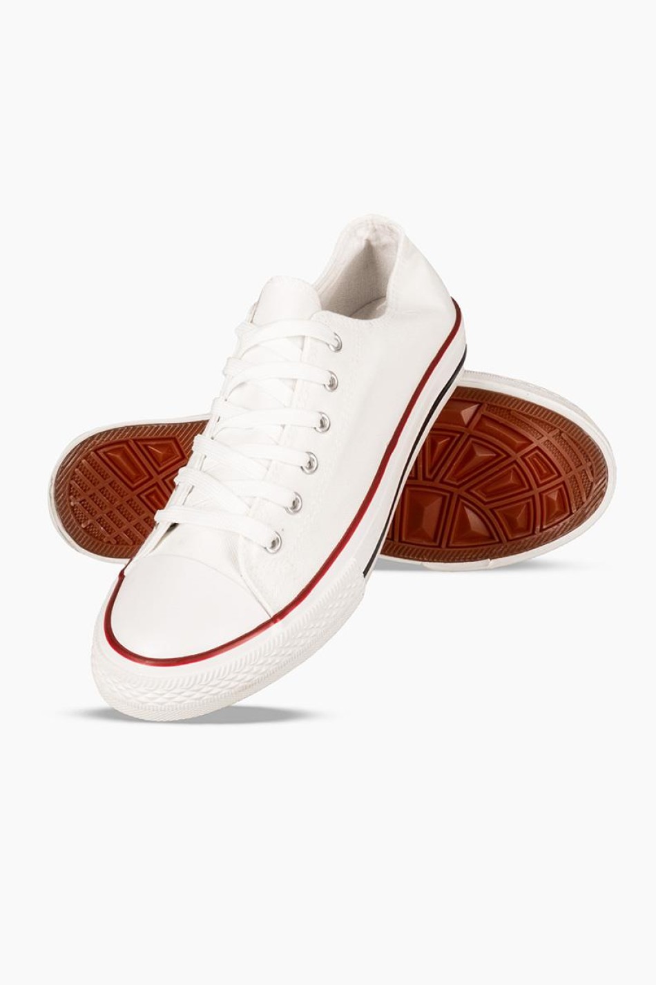 Sneakers πάνινα 330.9182(607)-F ΑΣΠΡΟ