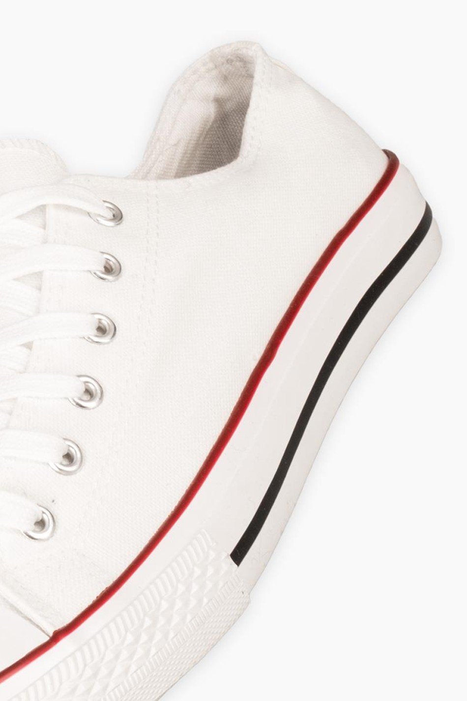 Sneakers πάνινα 330.9182(607)-F ΑΣΠΡΟ